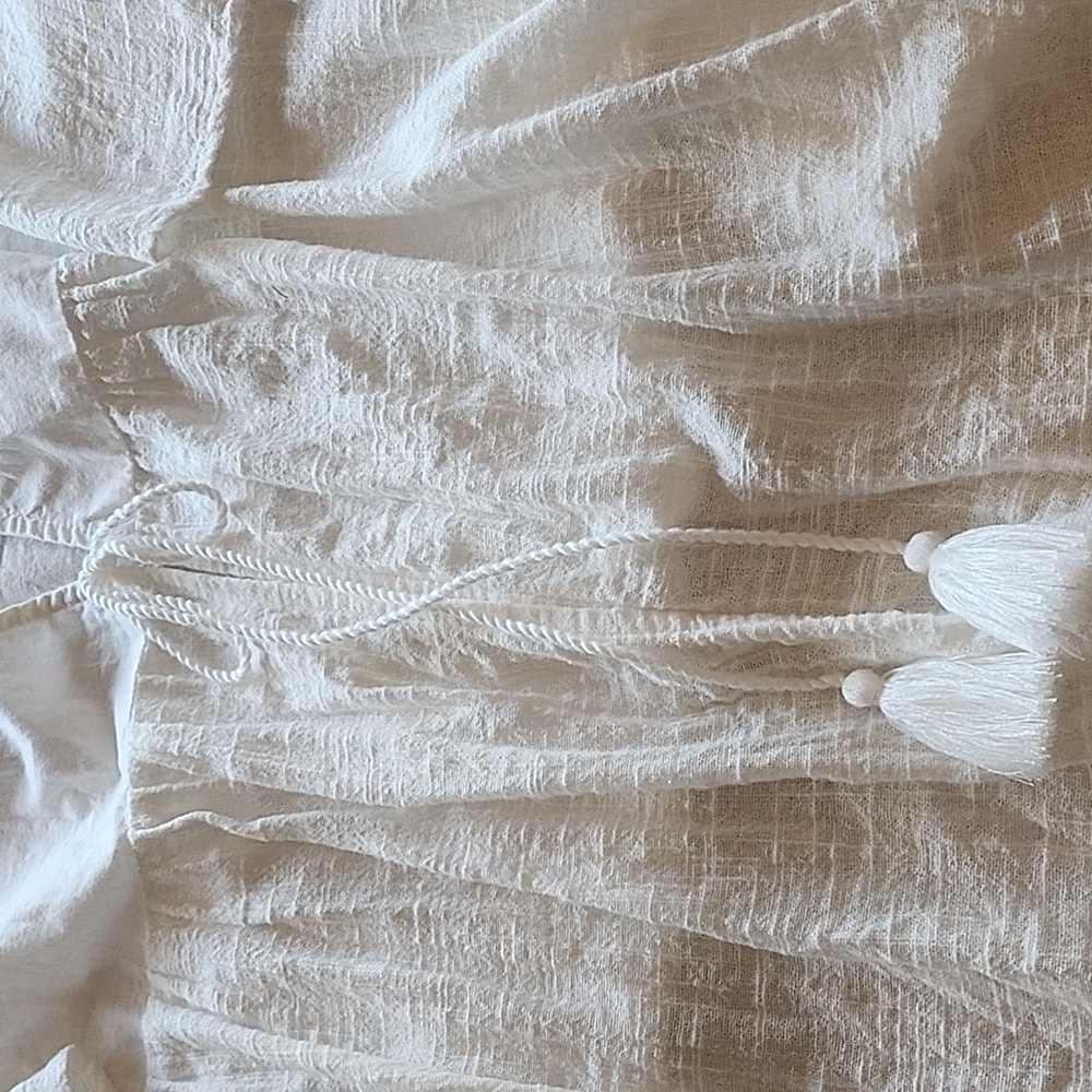 Torrid Coverup/ Kimono Ivory Size 5 - Picture 10 of 16